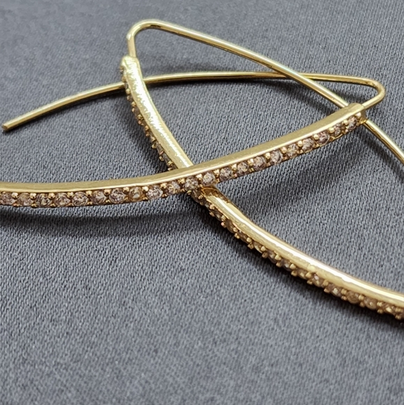 Crystal Threader Earring - Picture 2 of 3